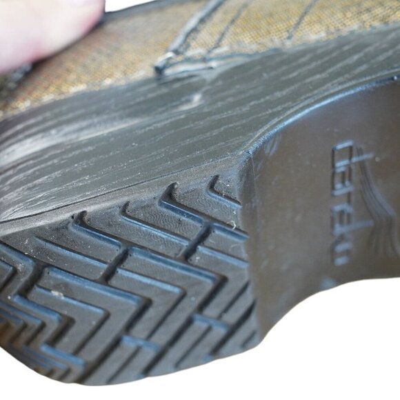 Dansko Clogs Professional Slip-On Womens Size 37 EU 6.5-7 US Metallic Gold Snake - Picture 7 of 11